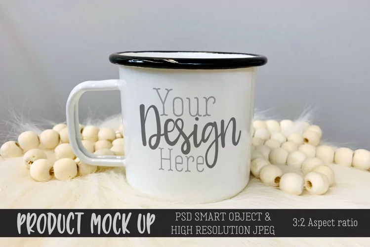 Mug whiteout MOCKUP | PSD & JPEG