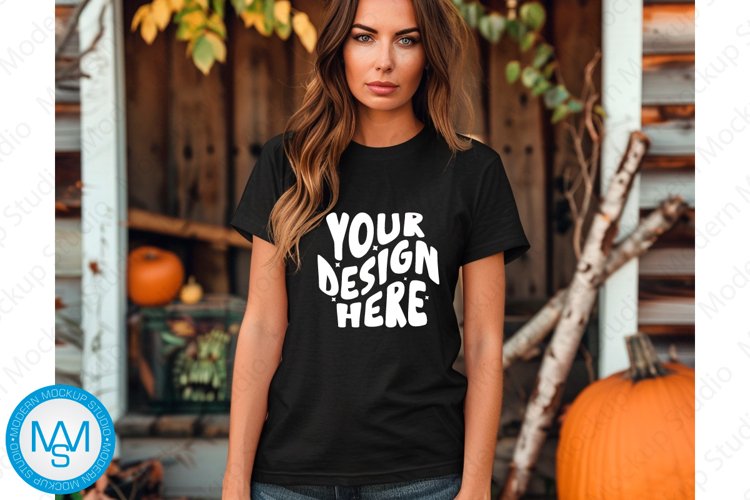 White Tshirt Mockup Image 5