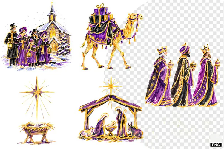 Christmas Nativity Clipart