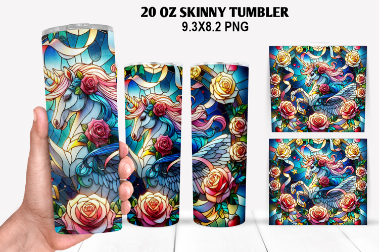 Valentine Skinny Tumbler 20oz Wrap Design, Valentine Tumbler