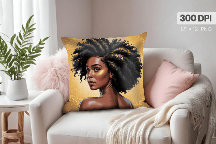 Black Girl Afro Png Image 15