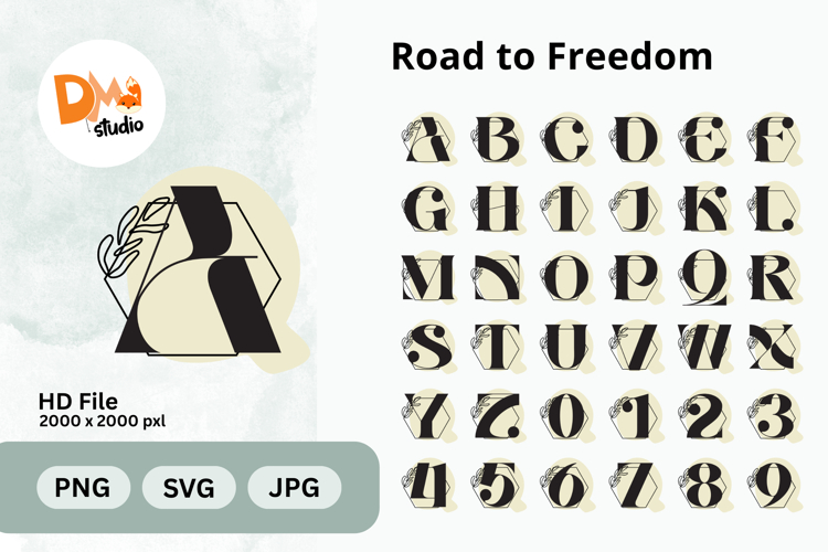 Road to Freedom Monogram