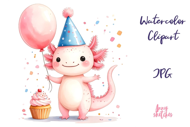 Axolotl Illustration Image 17
