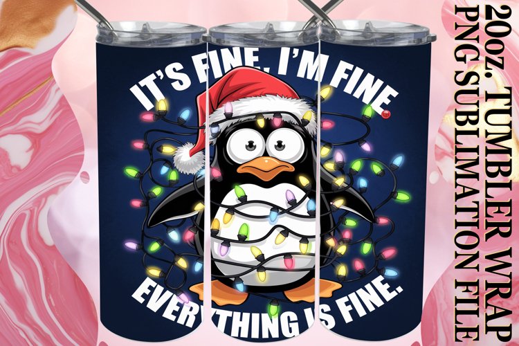 Christmas Tumbler Wrap Image 2