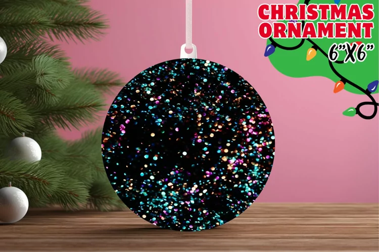 Festive Starry Mug Decor: Sublimation Artwork
