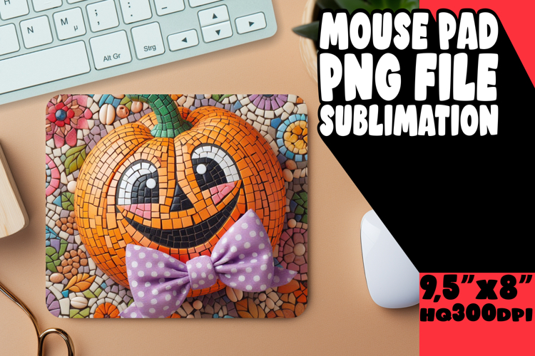 ENCHANTED MOUSE MAT GIFT INSPIRATION, Cute Pumpkin