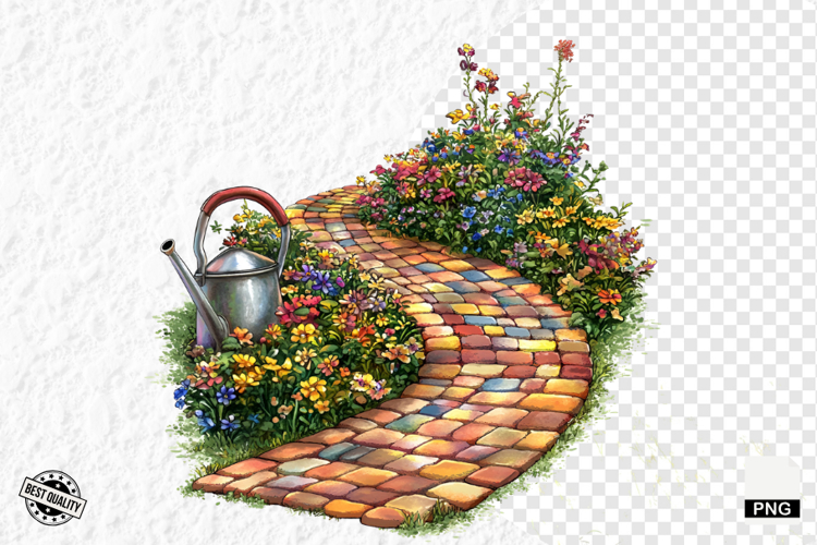 Summer Path Clipart