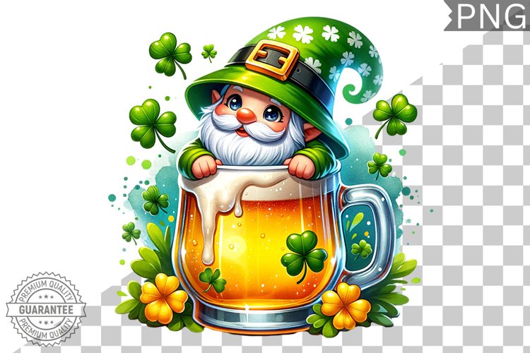 Cute Gnome Clipart Image 12