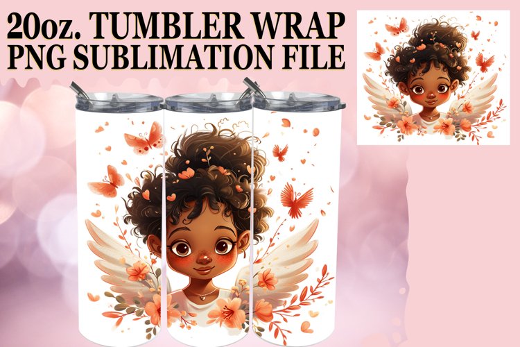 Love Blossoms in Tumbler Art