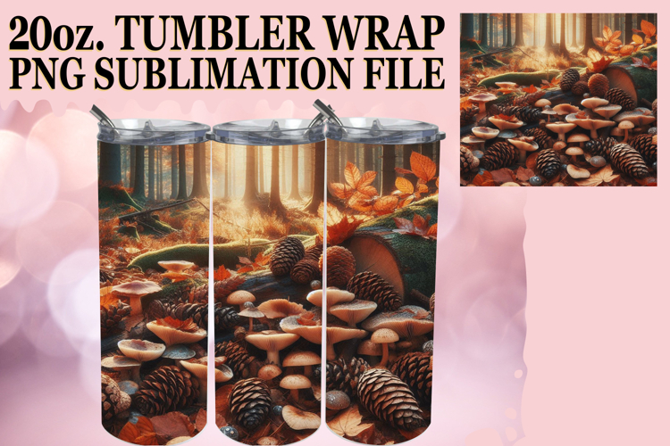 Thanksgiving Tumbler Wrap Image 8