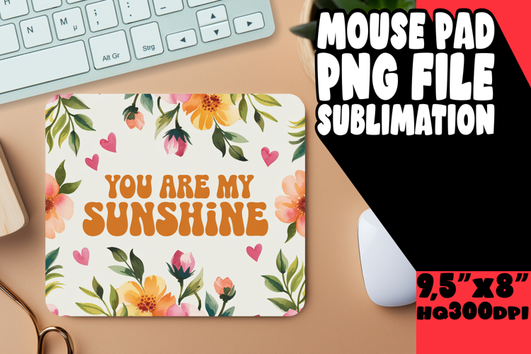 BRIGHT MOUSE PAD SUBLIMATION ART, Religious