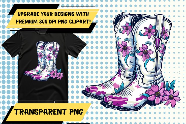 Prairie Perfection: Watercolor Floral Sublimation