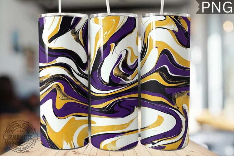 Abstract Pattern Tumbler Warp - High Quality 300 Dpi