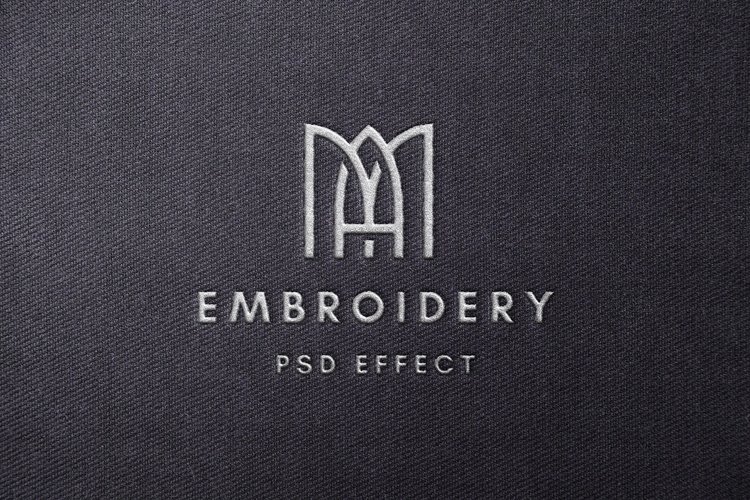 Stitching Embroidery Mockup example image 1