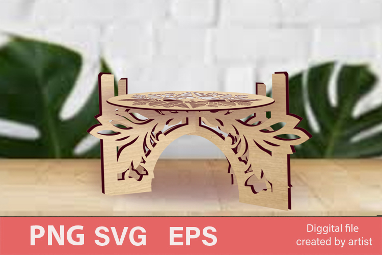 flower stand svg, stand laser cut, stand svg, cut file