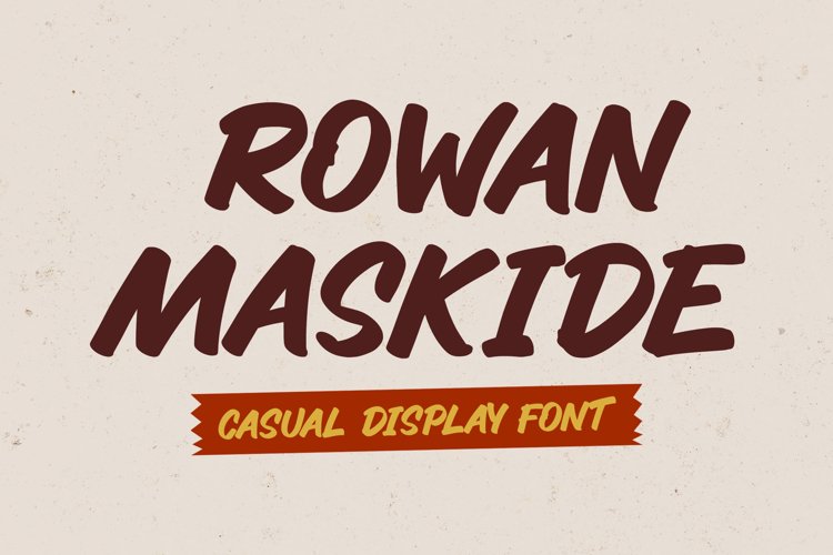 Casual Sans Font - Rowan Maskide example image 1