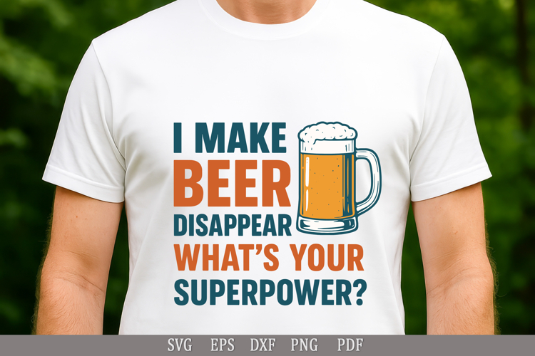 SVG Funny Beer Lover Quote Design for T-Shirts and Gifts