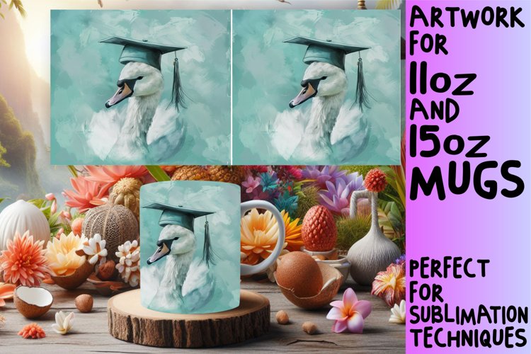 Joyful Wildlife Graduation Mug Wrap 11oz