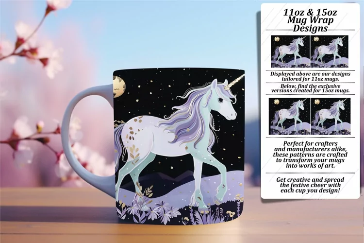 Enchanting Spring Unicorn Mug Wonders - 11oz & 15oz