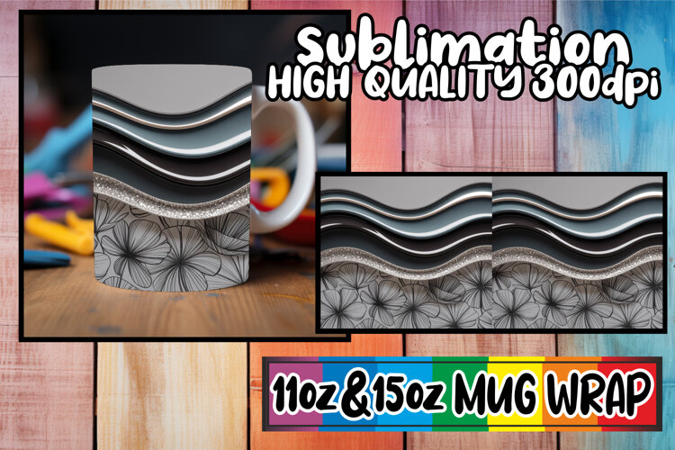 Sweet dreams sublimation print wrap, Pattern example image 1