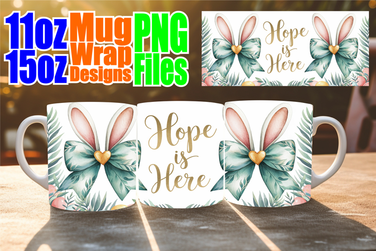 Vibrant adventures sublimation print wrap, Easter Bow