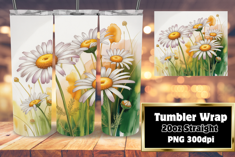 Lovely 20oz Tumbler Template for Gifts , Flowers