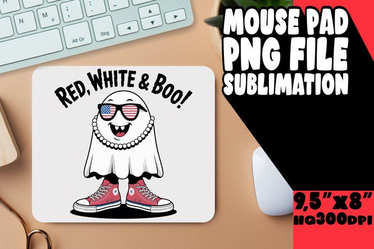 Luminous MOUSE PAD Creative PNG, Funny Ghost