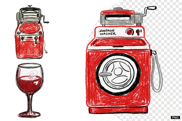 Winter Coquette Elements Clipart