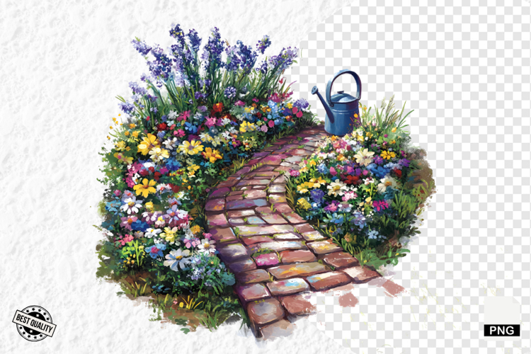 Summer Path Clipart