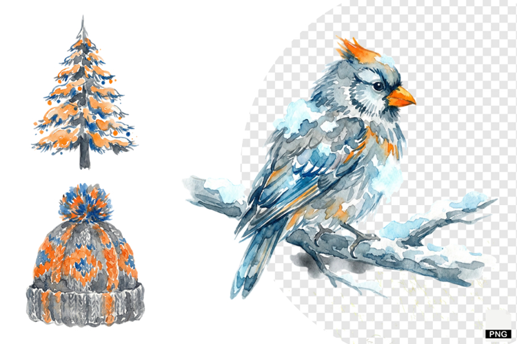 Winter Village Clipart