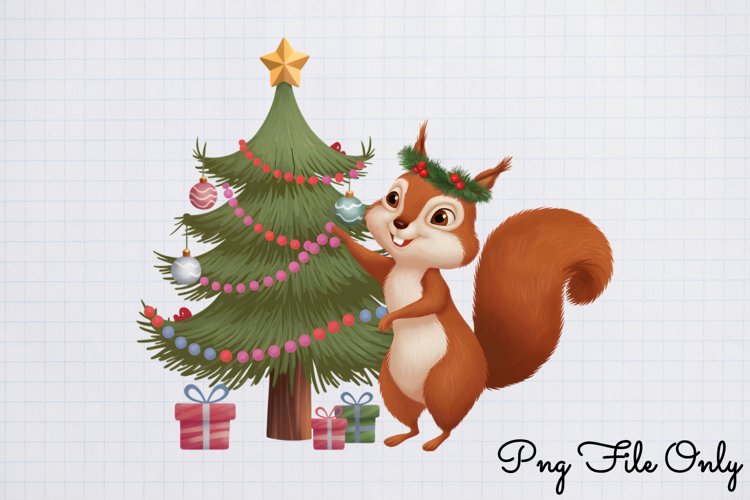 Boho Christmas Clipart Image 9