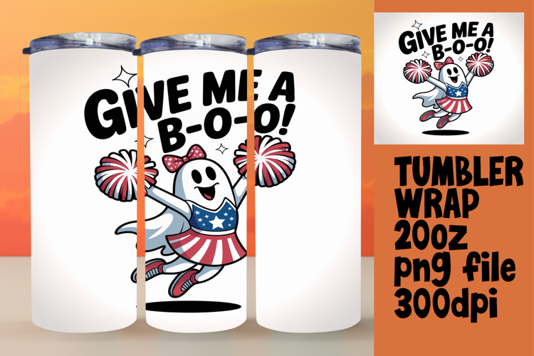 Unique Gift: 20oz Tumbler Design , Funny Ghost