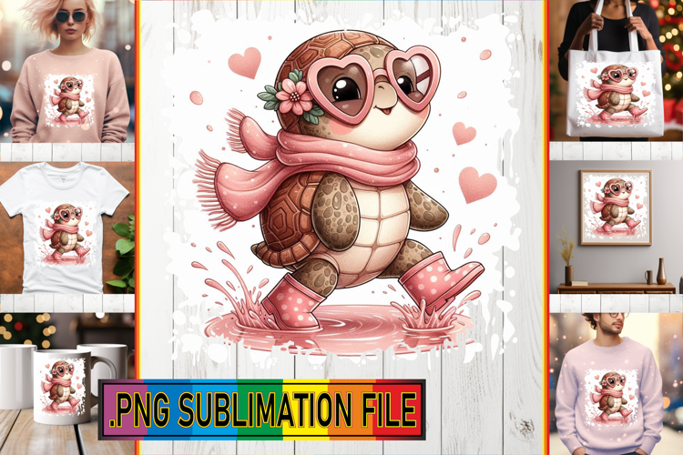 Cozy TSHIRT Designs Ideas PNG, Turtle