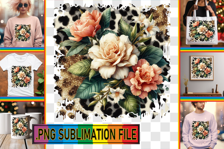 Sweet PNG Designs for TSHIRTS, Leopard Prints