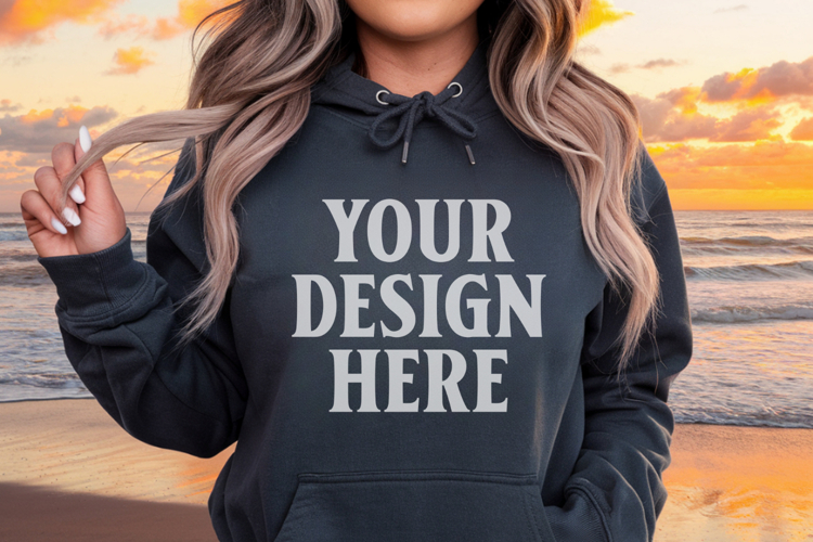 Sweatsuit Mockup Image 21