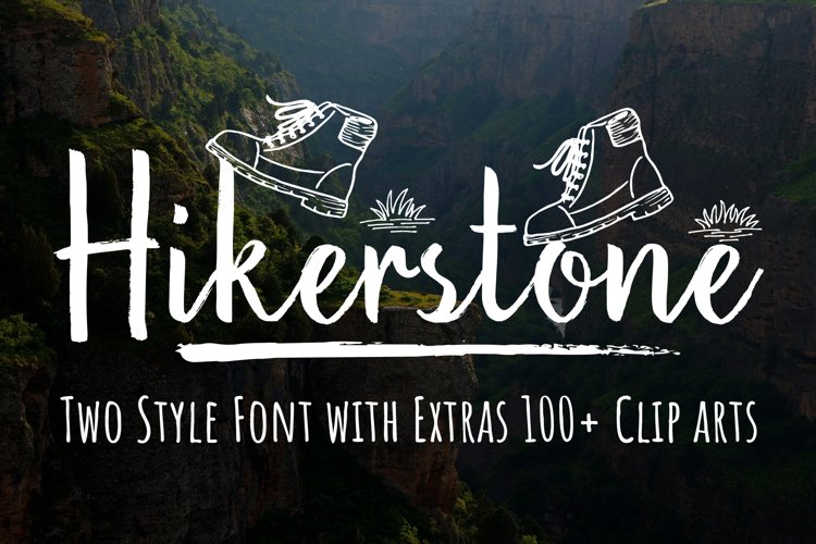 Hikerstone & 100 Extra Cliparts example image 1
