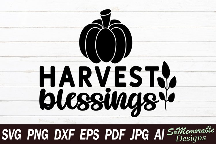 Autumn SVG cut file, Autumn svg design example image 1