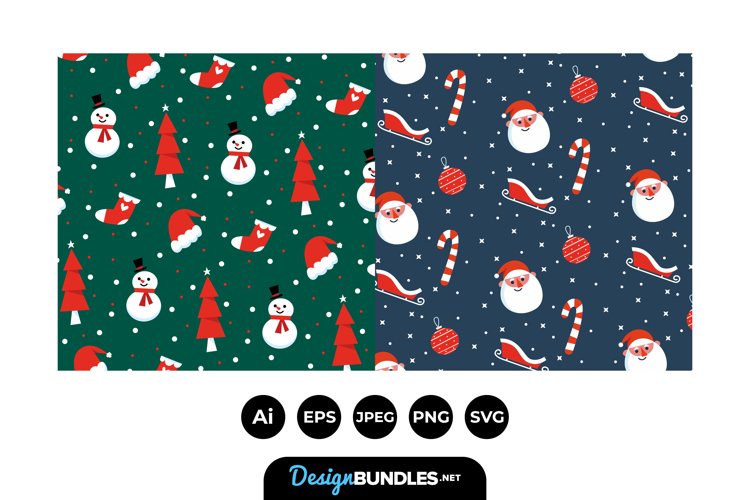 Christmas Pattern Background Image 11