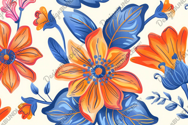 Flowers Texture Image 20