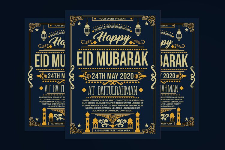 Eid Mubarak Flyer