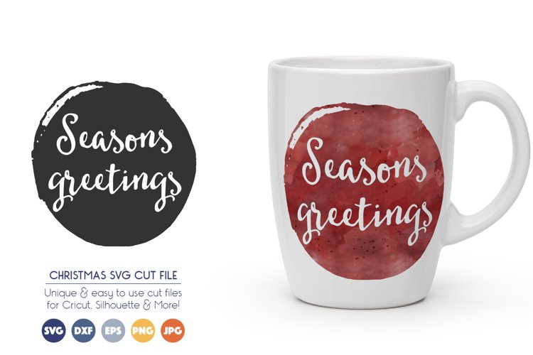 Seasons Greetings Svg Image 6