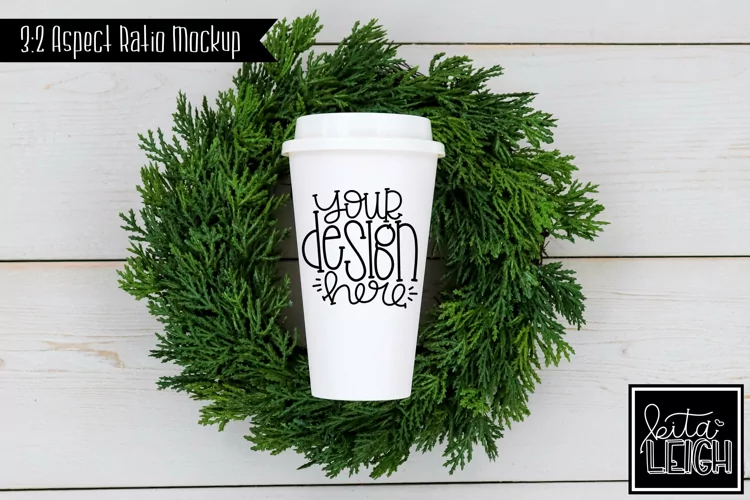 To Go Coffee Mockup | Stylized Stock Photo