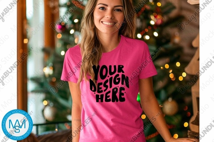 White Tshirt Mockup Image 20