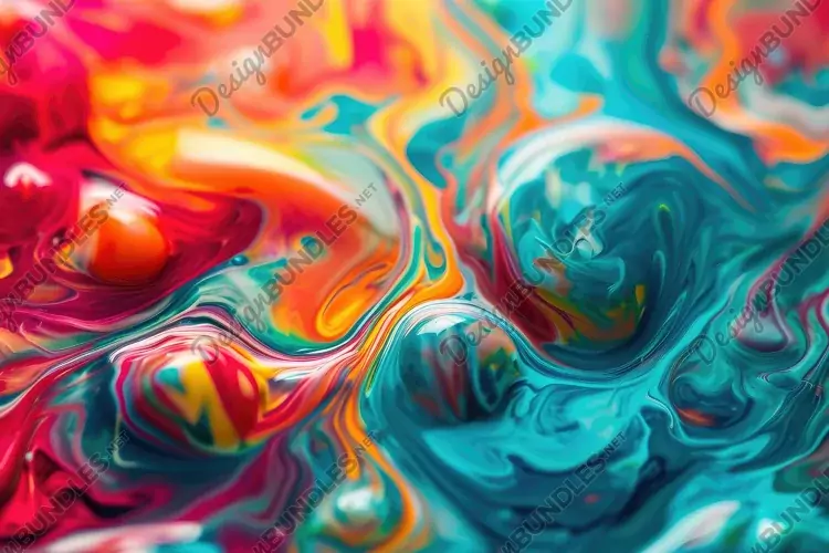 Oil Painting Artistic Wallpaper Background