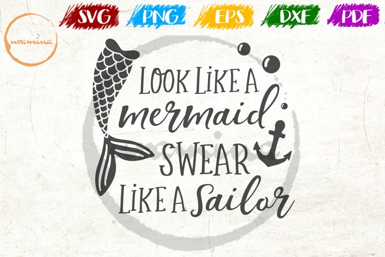 Mermaid Clipart Image 12