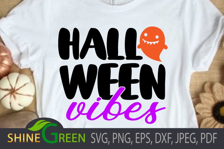 Halloween Vibes SVG Cut File