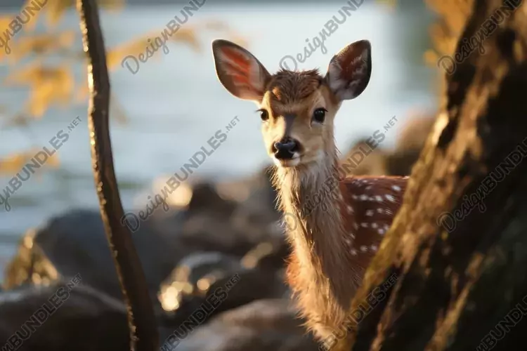 Chital Background Wallpaper