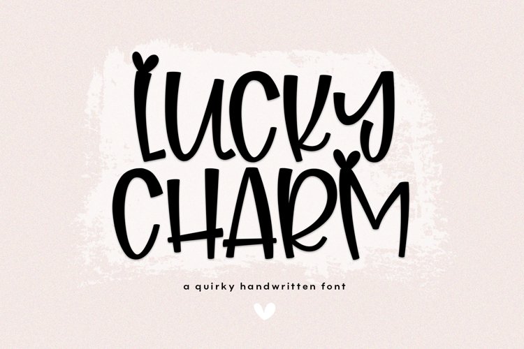 Lucky Charm - A Quirky Handwritten Font example image 1