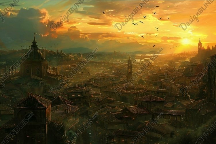 Sunset Clipart Image 19
