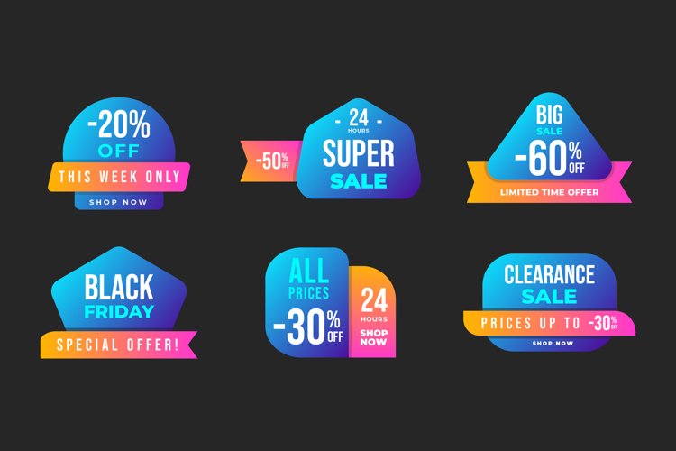 Discount Sale Banner Collection